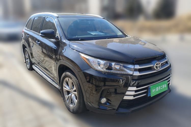 Used Toyota Highlander 2018 2.0T Two-Wheel Drive Elite Edition 5 Seats Emission Standard China V
