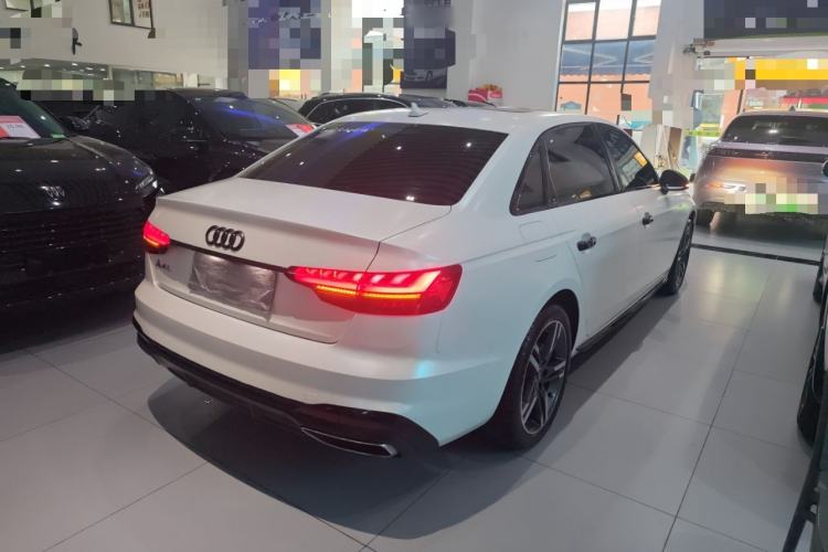 Used Audi A4L 2020 40 TFSI Luxury Dynamic Model Rear Right 45 Deg