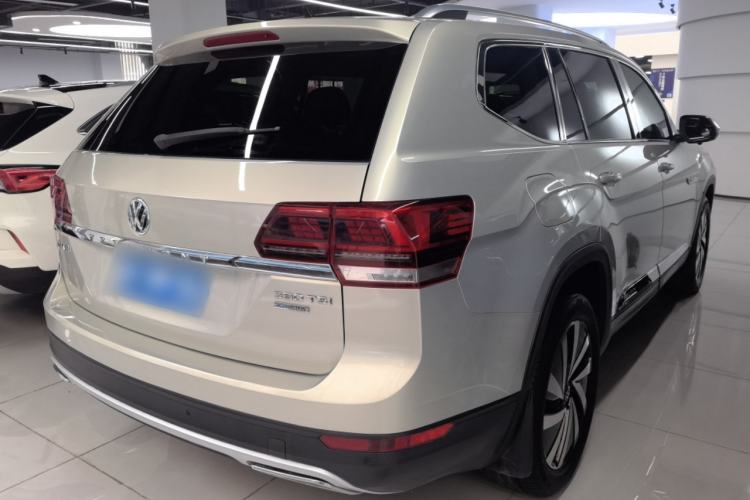 Used Volkswagen Teramont 2019 380TSI Four-Wheel Drive Comfort Edition China V Standard Rear Right 45 Deg