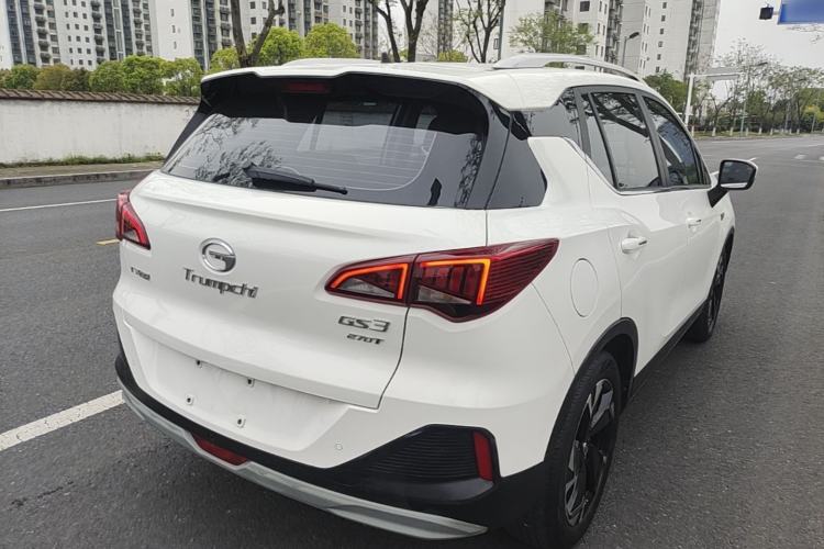 Used GAC Trumpchi GS3 2021 POWER 270T Automatic Luxury Edition Rear Right 45 Deg