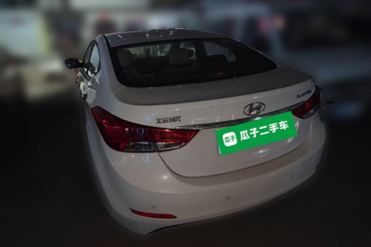 Used Hyundai Elantra (5th Generation / Langdong) 2012 1.6L Manual Leading Model Rear Left 45 Deg