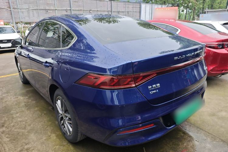 Used BYD Qin PLUS 2021 DM-i 55KM Flagship Model Rear Left 45 Deg