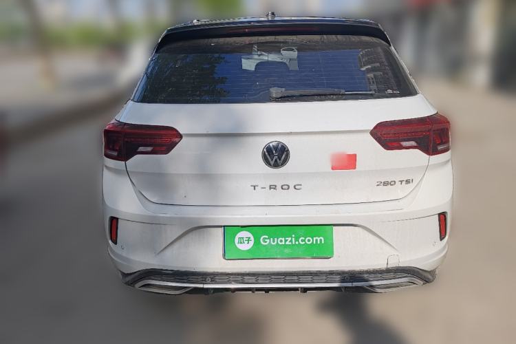 Used Volkswagen T-ROC 2022 280TSI DSG Two-Wheel Drive R-Line Pro PLUS Rear