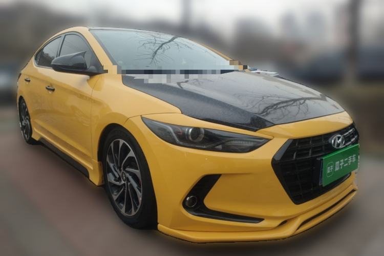 Used Hyundai Elantra (6th Generation / Lingdong) 2019 1.5L CVT ZhiXuan – Elite Version Front Right 45 Deg