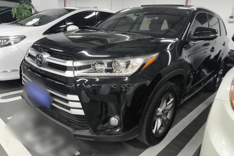 Used Toyota Highlander 2018 2.0T Four-Wheel Drive Luxury Version 7 Seats China VI Standard