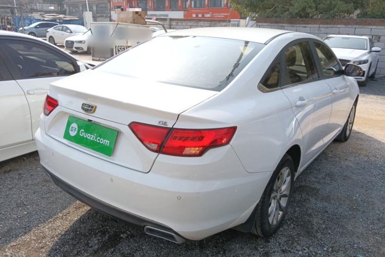 Used Geely Auto Emgrand GL 2017 1.8L DCT Elite Model Rear Right 45 Deg