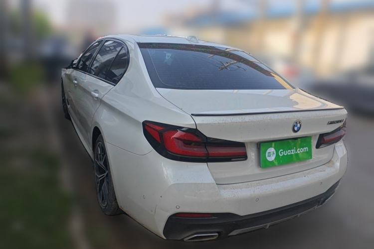 Used BMW 5 Series 2021 Restyled 530Li Luxury Edition M Sport Package Rear Left 45 Deg