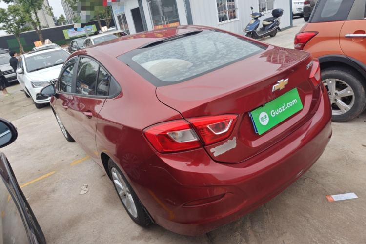 Used Chevrolet Cruze 2017 1.5L Automatic Pioneer Sunroof Edition Rear Left 45 Deg
