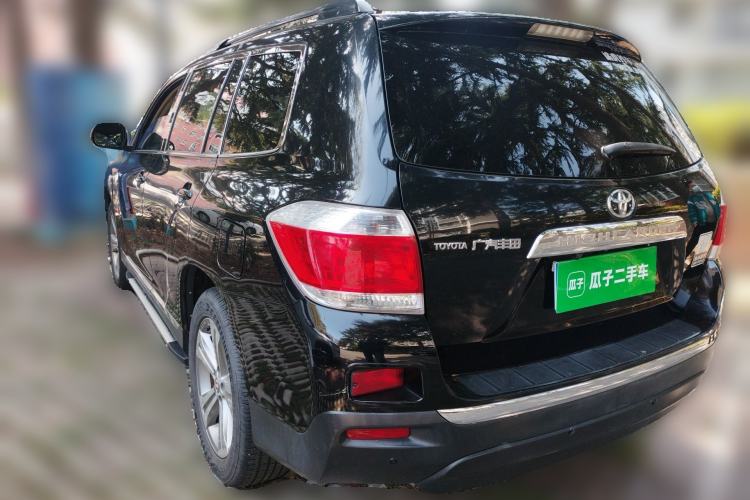 Used Toyota Highlander 2012 2.7L Two-Wheel Drive 7-Seater Luxury Edition Rear Left 45 Deg