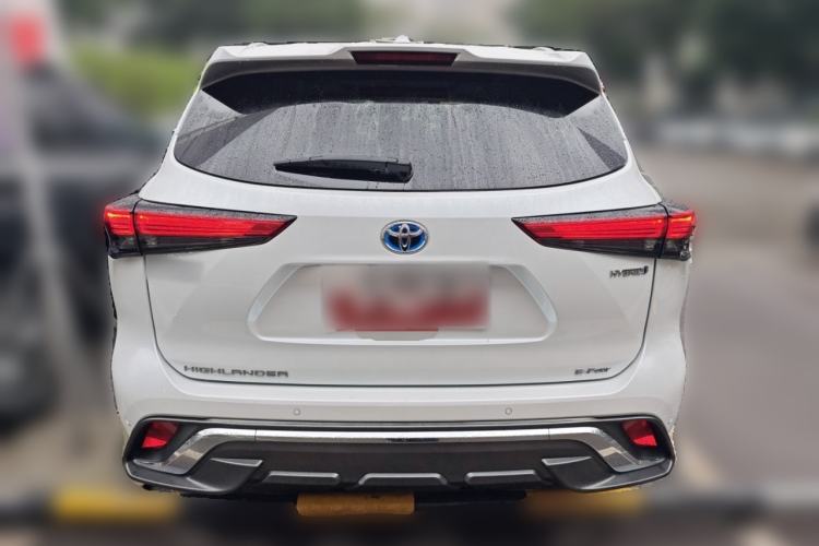 Used Toyota Highlander 2022 Dual-Engine 2.5L Four-Wheel Drive Prestige Version 7 Seats Rear