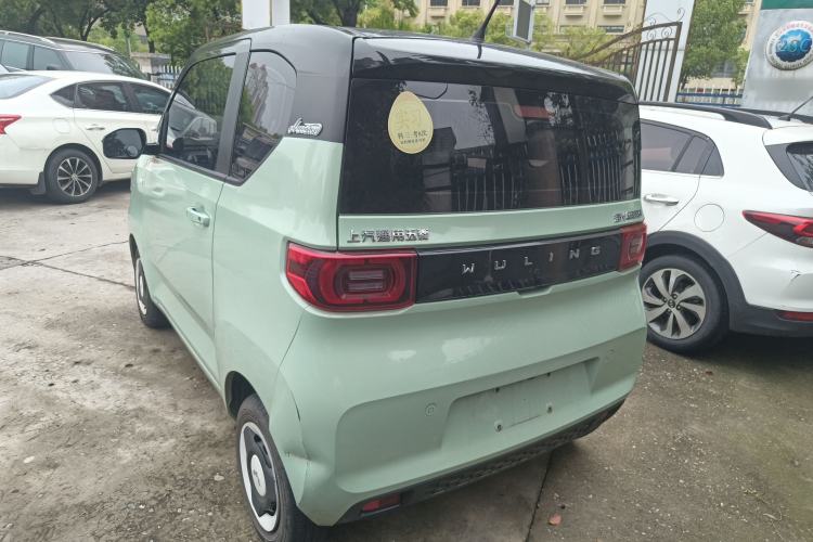 Used Wuling Hongguang MINIEV 2022 Macaron Colorful Edition Lithium-Ion Battery Rear Left 45 Deg