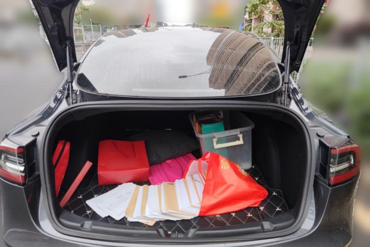 Used Tesla Model 3 2019 Standard Range Rear-Drive Upgraded Version Trunk