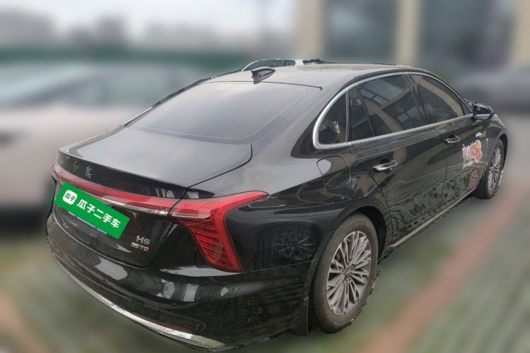 Used Hongqi H5 2024 1.5T DCT Smart Connect Flagship Edition Rear Right 45 Deg