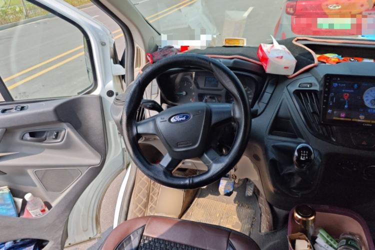 Used Ford Transit 2017 2.0T Diesel Multi-Function Commercial Vehicle Short Wheelbase Mid-Roof China V Standard