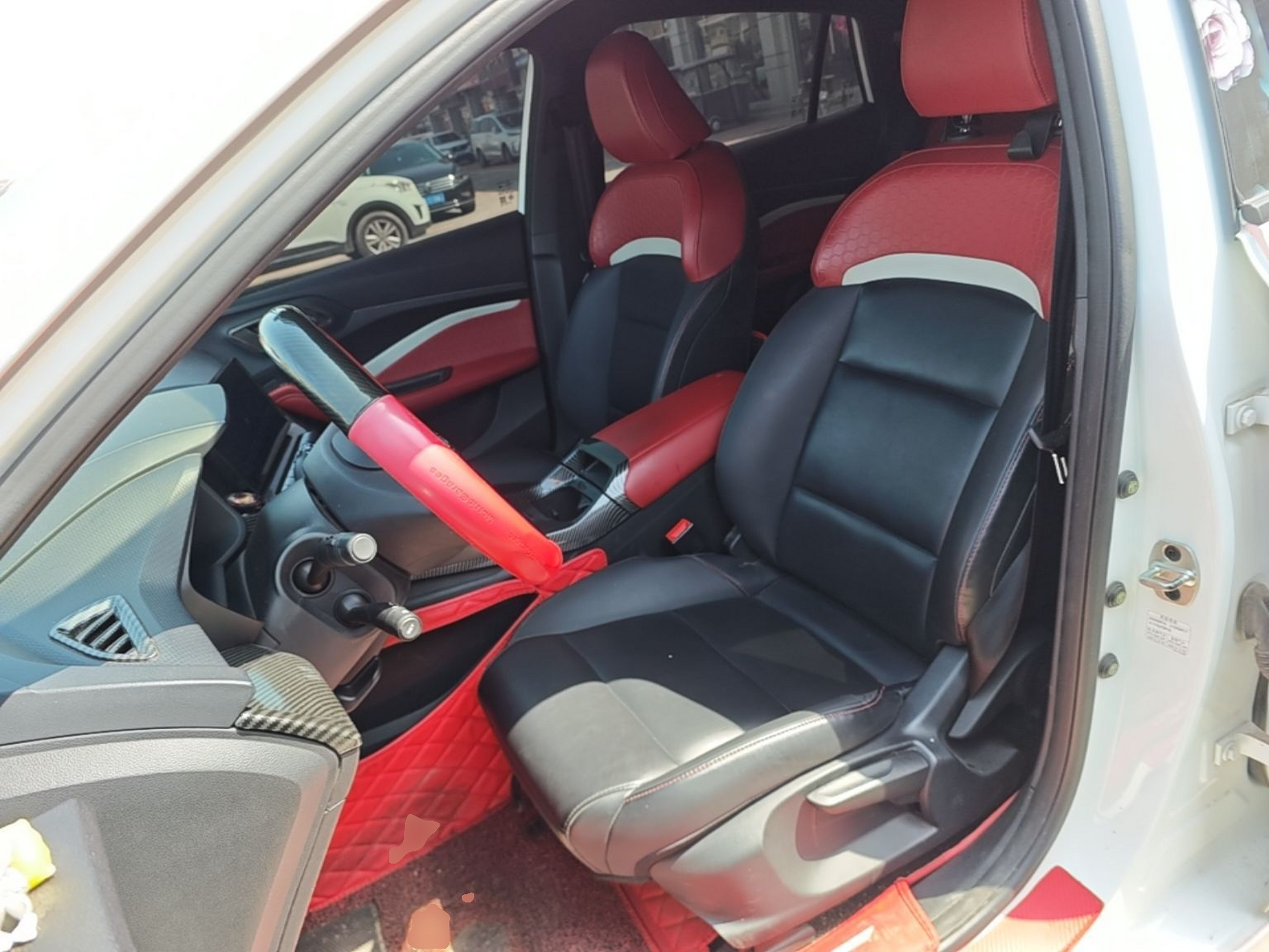 Avant de la voiture