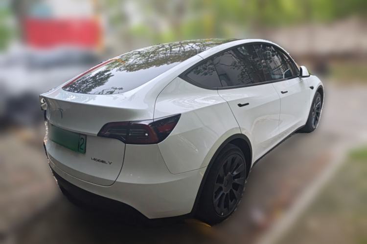 Used Tesla Model Y 2024 Rear-Wheel-Drive Version Rear Right 45 Deg