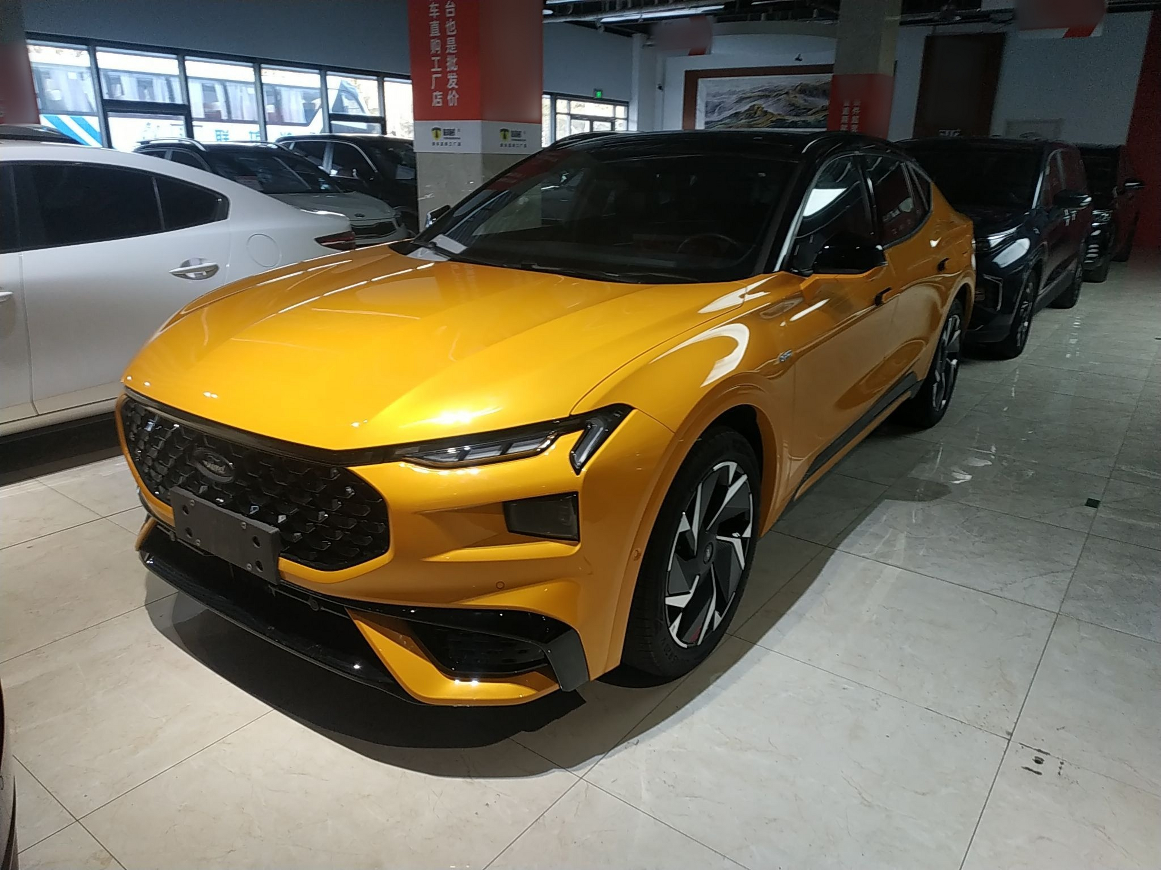 تحت مقدمة السيارة