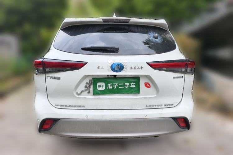 Used Toyota Highlander 2022 Dual-Engine 2.5L Four-Wheel Drive Supreme Edition 7-Seater Rear