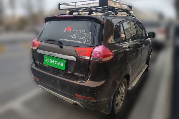 Used Jinbei Zhishang S30 2014 1.5L Manual Luxury Model Rear Right 45 Deg