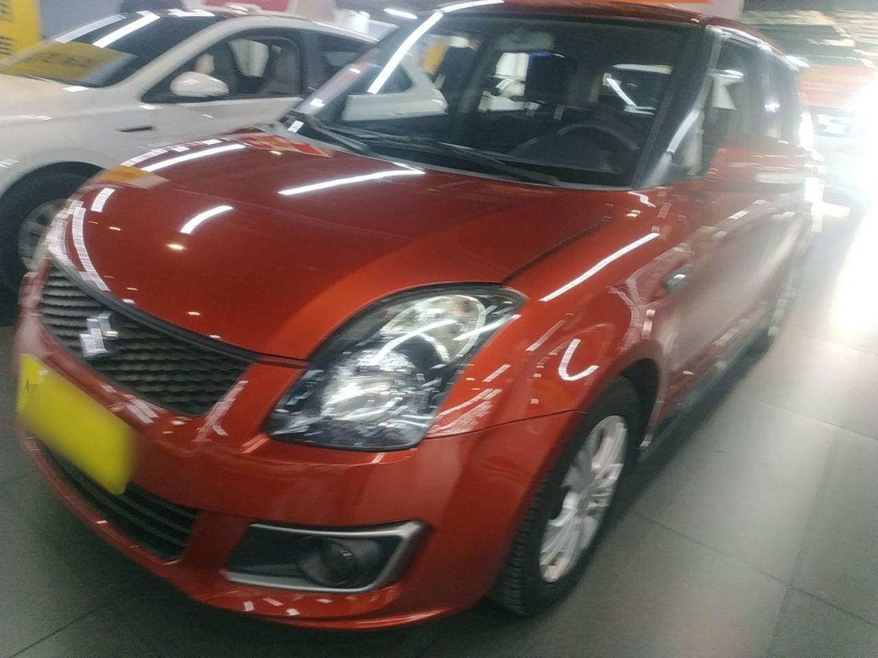 Parte inferior delantera