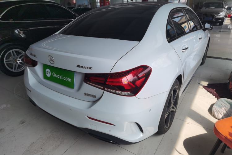 Used Mercedes-Benz A-Class 2020 Restyled A 220 L 4MATIC Sports Sedan Rear Right 45 Deg