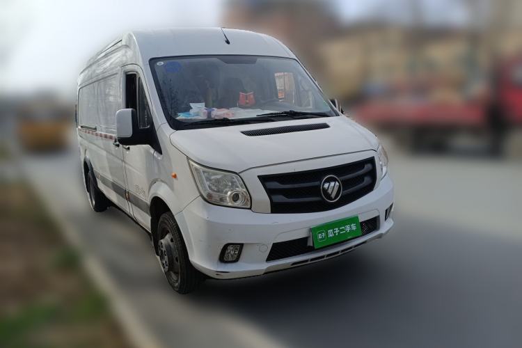 Used Foton Toano 2022 2.5T Manual Jixiang Van Extended Wheelbase Mid-Roof Design Rear Dual Tires 3-Seater D25TCIF1 Front Right 45 Deg