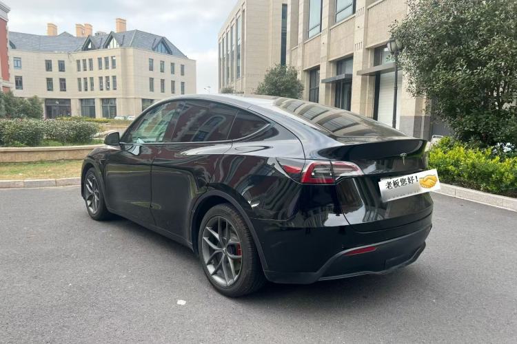 Used Tesla Model Y 2021 Standard Range Rear-Wheel Drive Version Rear Left 45 Deg