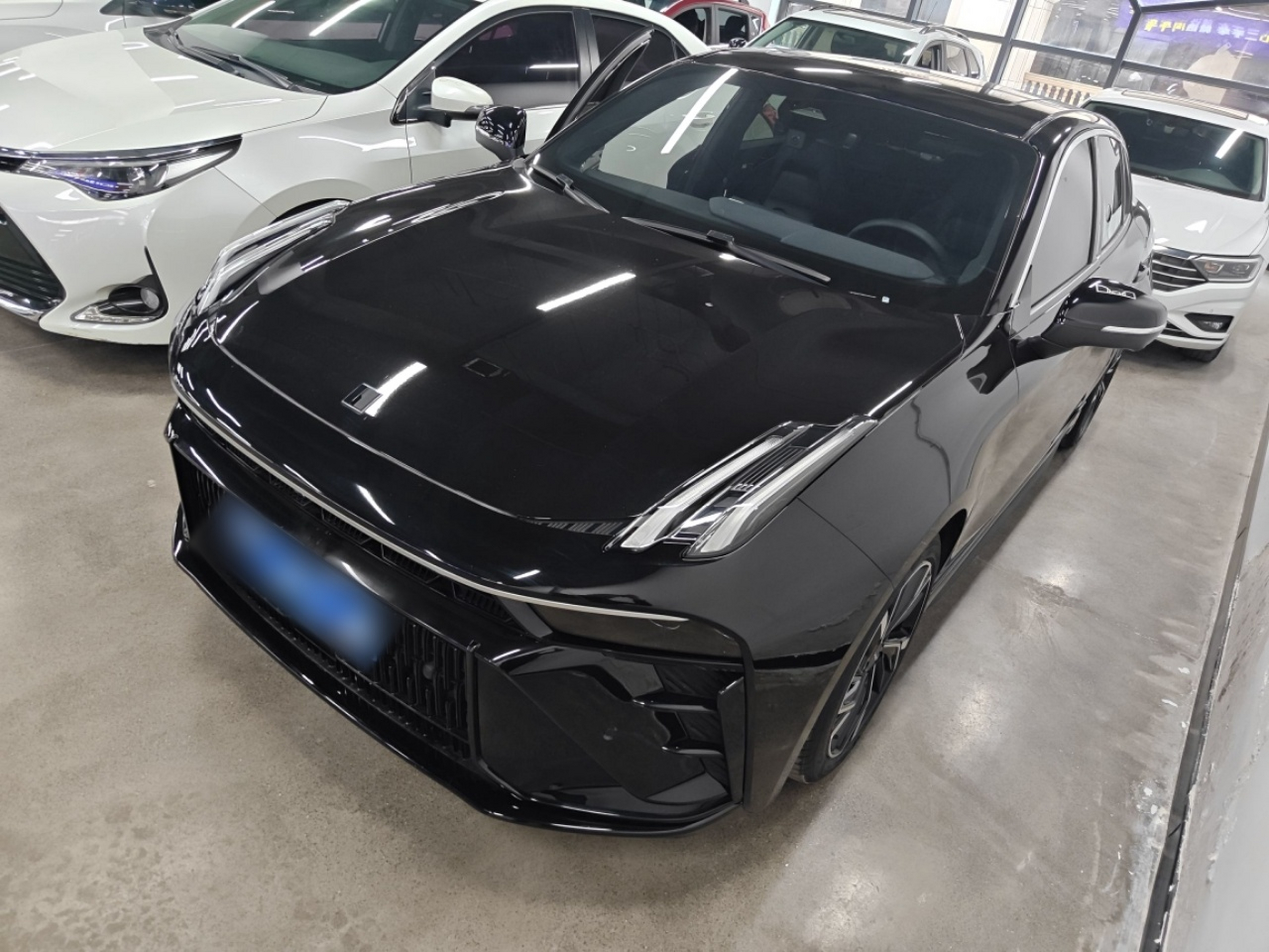 تحت مقدمة السيارة