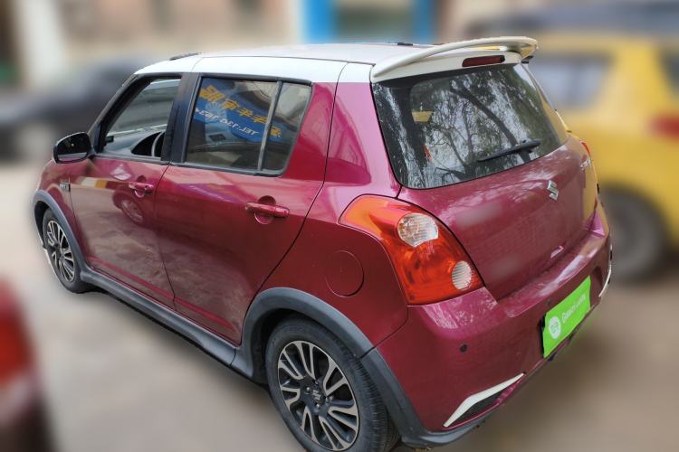 Used Suzuki Swift 2013 1.5L Automatic 20th Anniversary Limited Edition Rear Left 45 Deg