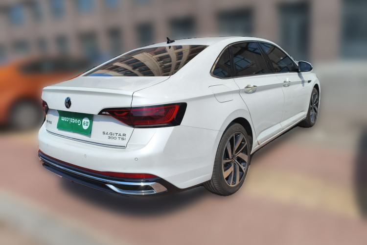 Used Volkswagen Sagitar 2023 300TSI DSG Excellence Edition Rear Right 45 Deg