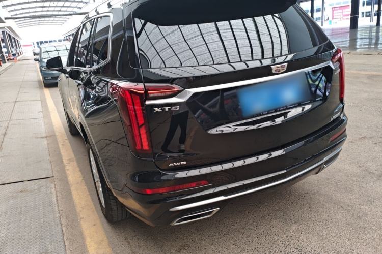 Used Cadillac XT6 2022 2.0T Six-Seater Four-Wheel-Drive Luxury Version Rear Left 45 Deg