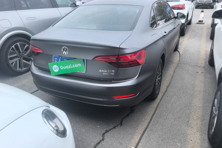 Used Volkswagen Sagitar 2019 280TSI DSG Comfort Version China VI Standard Rear Right 45 Deg