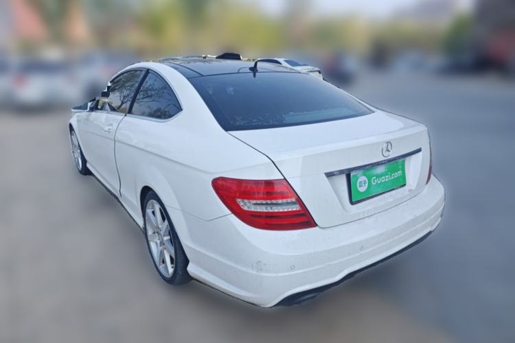 Used Mercedes-Benz C-Class 2013 C 180 Coupe Rear Left 45 Deg