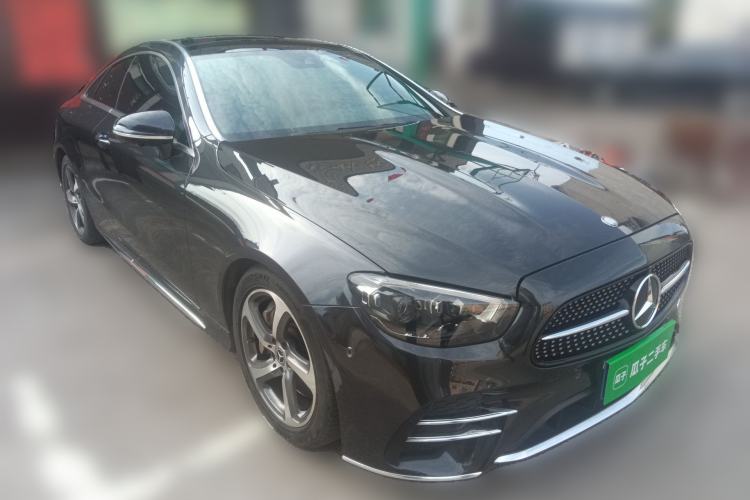 Used Mercedes-Benz E-Class 2021 E 300 Coupe Front Right 45 Deg