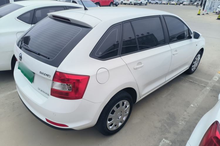 Used Skoda Rapid Spaceback 2016 Revised Version 1.6L Automatic Front-Drive Edition Rear Right 45 Deg