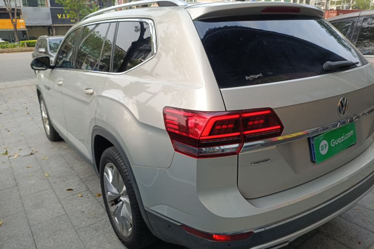 Used Volkswagen Teramont 2017 530 V6 Four-Wheel Drive Flagship Edition Rear Left 45 Deg