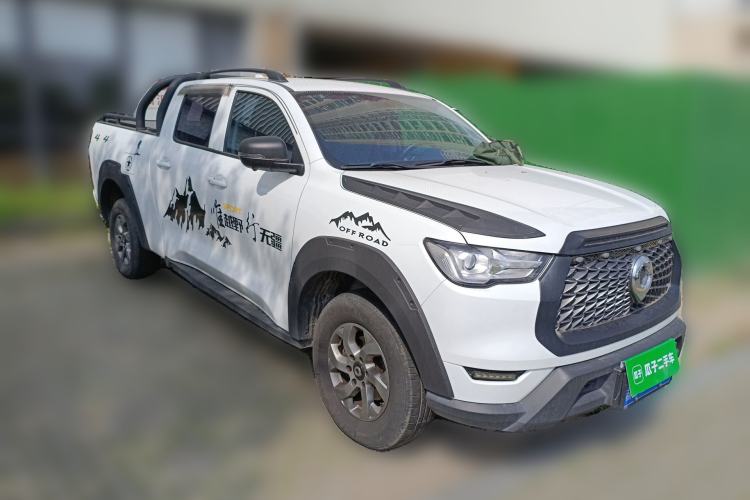 Used Great Wall Poer 2021 2.0T Commercial Version Automatic Diesel 4x4 Elite Long-Box GW4D20M
