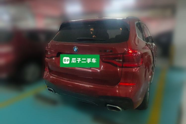 Used BMW X3 2021 xDrive28i M Sport Package Rear Right 45 Deg