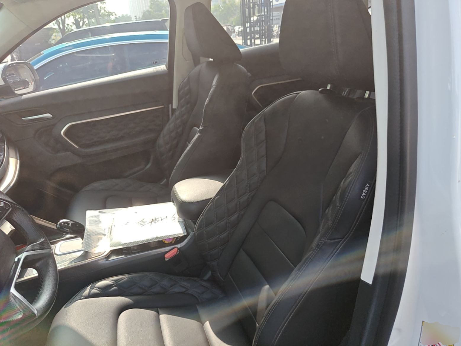 Avant de la voiture