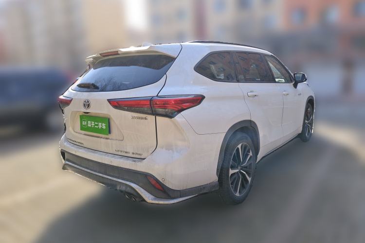 Used Toyota Crown Kluger 2021 2.5L HEV Four-Wheel Drive Flagship Edition Rear Right 45 Deg