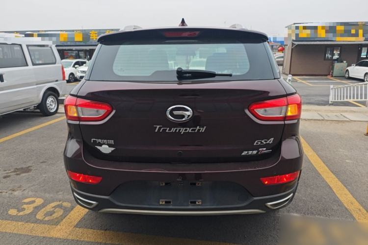 Used GAC Trumpchi GS4 2017 235T Automatic Two-Wheel Drive Elite Edition Rear