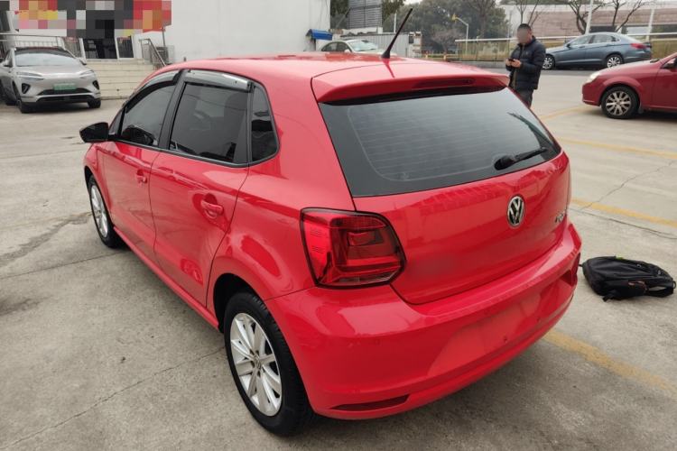 Used Volkswagen Polo 2014 1.6L Automatic Comfort Edition Rear Left 45 Deg