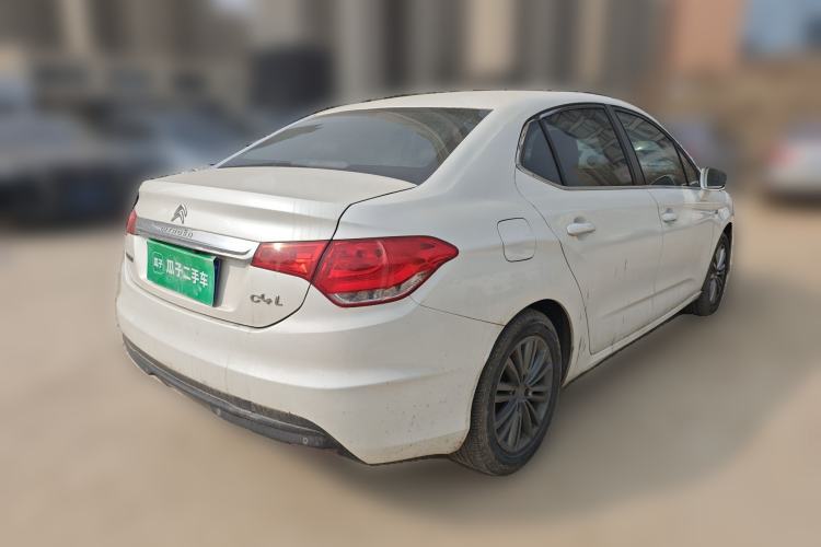 Used Citroen C4L 2014 1.8L Intelligent Drive Manual Enjoyment Model Rear Right 45 Deg