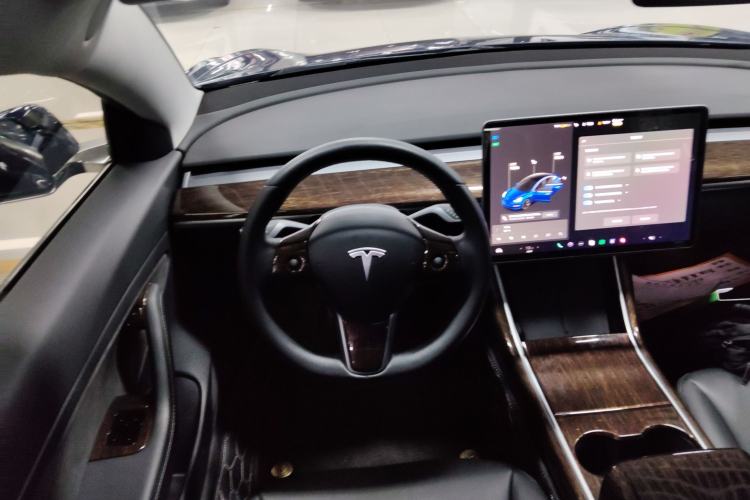 Used Tesla Model 3 2020 Refreshed Version Long-Range Rear-Wheel Drive Steering Wheel