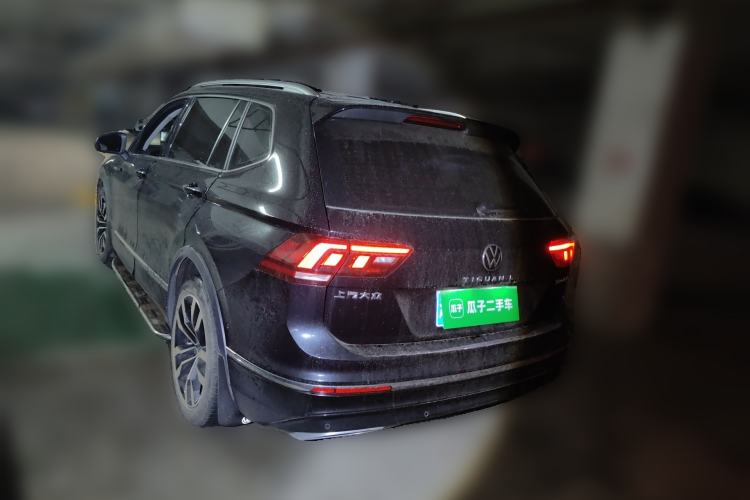 Used Volkswagen Tiguan L 2020 330TSI Automatic Two-Wheel Drive R-Line Flagship Version China VI Standard Rear Left 45 Deg