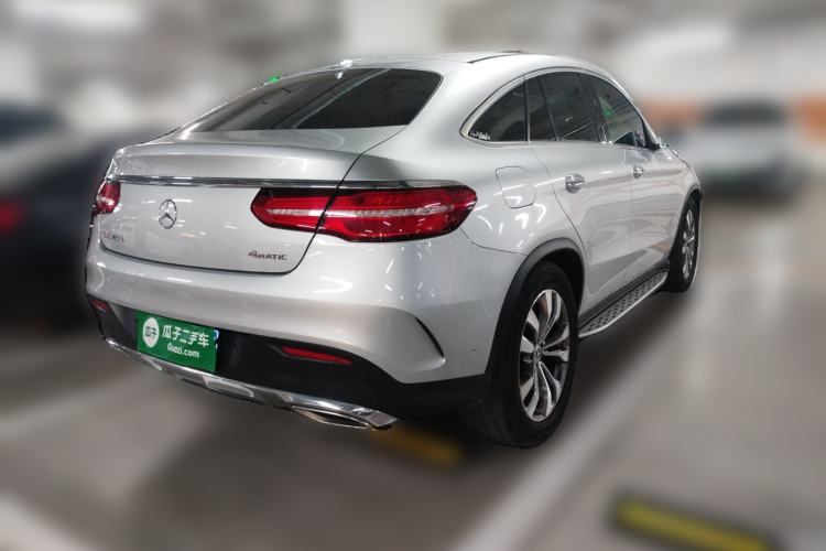 Used Mercedes-Benz GLE Coupe 2018 GLE 400 4MATIC Coupe SUV Rear Right 45 Deg