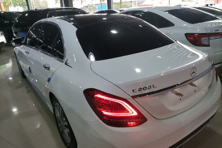 Used Mercedes-Benz C-Class 2021 C 200 L Fashion Edition Sport Version Rear Left 45 Deg