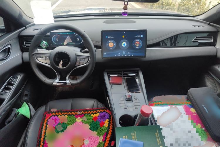 Used BYD Seal 06 New Energy 2024 DM-i 80KM Prestige Model Center Console