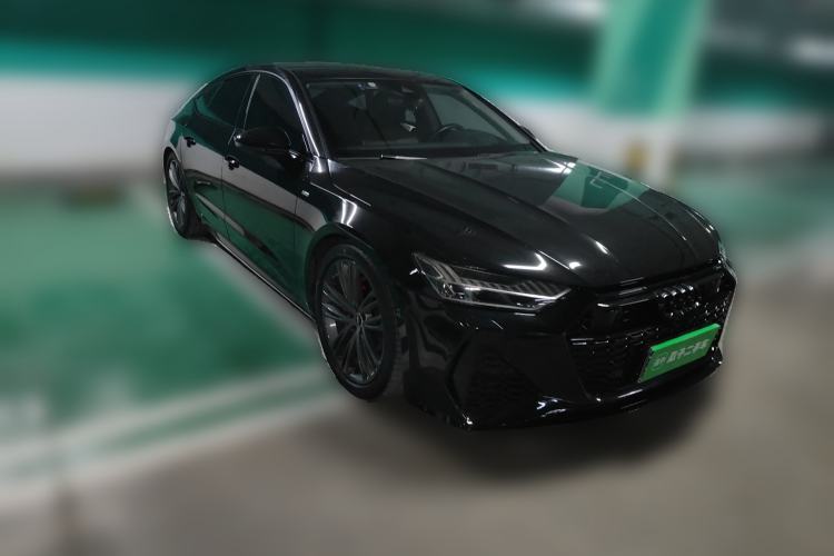 Used Audi A7 2022 45 TFSI Prestige Edition Front Right 45 Deg