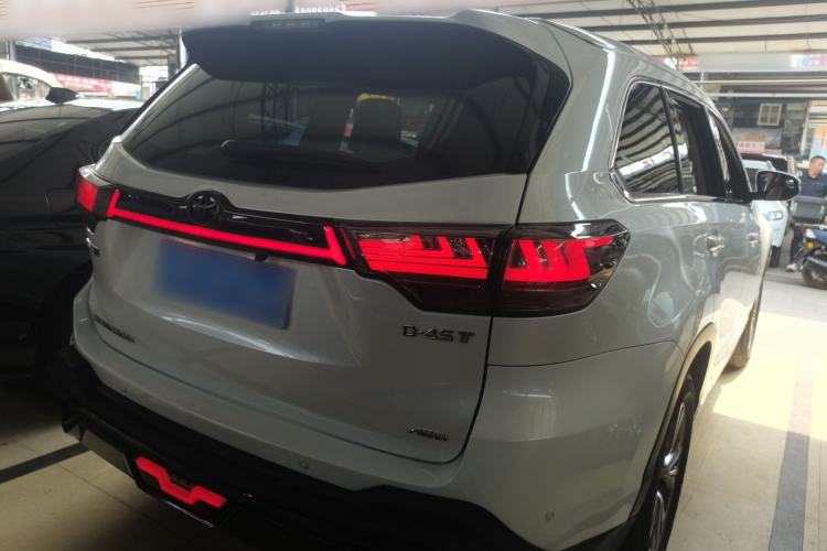 Used Toyota Highlander 2021 2.0T Four-Wheel Drive Elite Edition 7-Seater Rear Right 45 Deg